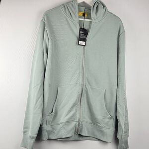 NWT Allbirds Anytime Zip-Up Hoodie Bark Grey Men  Size M & L